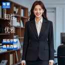 匆蒙西服女小西装外套职业装学生面试正装职员酒店银行气质修身工作服