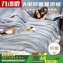 九洲鹿A类抗菌可机洗冰丝空调被 四季被子被芯 200x230cm