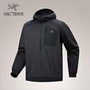 ARC'TERYX始祖鸟 KONSEAL SL PULLOVER HOODY 男子 抓绒衫 BLACK/黑色 M