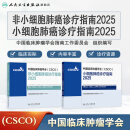 【现货】csco指南2025 小细胞肺癌诊疗指南 +非小细胞肺癌诊疗指南 CSCO肿瘤癌症书籍 2024 中国临床肿瘤学会 人民卫生出版社