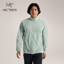 ARC'TERYX始祖鸟 SQUAMISH JACKET 轻量 男子 风壳夹克 STONE GREEN/原石绿 M