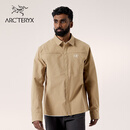 ARC'TERYX始祖鸟 CRONIN COTTON OVERSHIRT 透气 男子 长袖衬衣 CANVAS/砂陶棕 S
