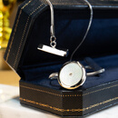 NOSSKISS《追光者》高级西装胸针男士轻奢定制西服驳头链结婚设计感小众 追光者银色胸针(礼盒装)