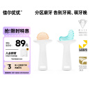 佳尔优优（garkoko）小月亮磨牙棒婴儿玩具用品硅胶牙胶口欲期0-3-6个月以上宝宝