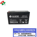 B.B.BATTERY 美美电池 BP12-6 UPS电池 HB阻燃外壳 黑色 6V12Ah