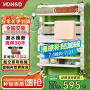 沃华斯顿铜铝复合小背篓暖气片家用水暖壁挂式卫生间暖气置物架TC600