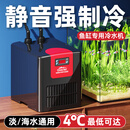 老漁匠鱼缸降温冷水机全自动海缸水冷机恒温器小型循环鱼池制冷机 600W水泵套餐+3米管【静音·省电】