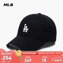 MLB帽子男女软顶棒球帽虞书欣明星同款运动鸭舌帽3ACP7701N-07BKS-F