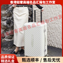 OTASDHY轻奢品牌行李箱大学生拉杆箱女大容量旅行箱密码箱登机箱男 乳白  注意，下单前选择好需要的尺寸