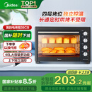 美的（Midea）【国家补贴】40L家用大容量多功能电烤箱  独立控温/机械操控/四层烤位/多功能烘焙MG38CB-AA三代