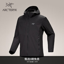 ARC'TERYX始祖鸟 GAMMA LIGHTWEIGHT HOODY 防风 男子 软壳夹克 Black/黑色 L