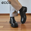 爱步（ECCO）德比鞋 夏季商务正装皮鞋男鞋增高婚鞋 都市首尔522364 黑色52236401001 41