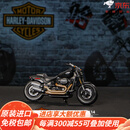 美驰图（Maisto）哈雷硬汉883 CVO公路滑翔肥霸114运动者48摩托车模型1:18 2022 Fat Bob 114-黑色 