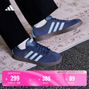 adidas T头鞋 VL COURT 2.0复古板鞋德训鞋男女阿迪达斯轻运动   深蓝/粉蓝/树脂黄   37