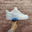 NBA VIBEAF1空军一号以爱之名联名纯白低帮男女休闲百搭小白鞋潮流滑板鞋 Drake联名 纯白 赠蓝色英文字母扣 41