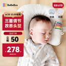 bebebus婴儿定型枕纠正头型0-1岁宝宝枕头0到6个月新生儿枕 抗菌防螨款
