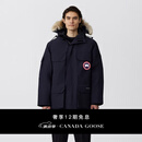 加拿大鹅（Canada Goose）Expedition 男士派克大衣户外休闲外套大鹅羽绒服 4660M 67 深蓝色 建议选择小两码，该款尺码偏大 S