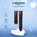 浪琴（LONGINES）名匠系列 男士哑光棕色鳄鱼皮表带L682109818