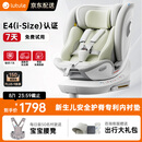 路途乐儿童安全座椅0–12岁全龄i-Size认证婴儿360度途跃pro粽野绿-智能