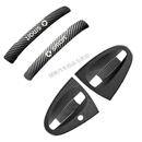 适用09-22款smart外拉手盖门把手盖斯玛特不锈钢外门碗改装 0914款带标拉手+门碗贴一对b