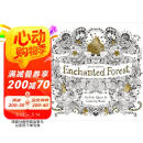 Enchanted Forest 英文原版 魔法森林 减压绘画填色涂鸦书 秘密花园姊妹书