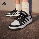 adidas ENTRAP休闲运动板鞋少年感复古篮球鞋男女阿迪达斯 白色/黑色 42