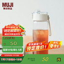 无印良品（MUJI）共聚酯 便携水杯高颜值透明水杯运动水杯 透明 550ml