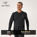 ARC'TERYX始祖鸟 RHO LT CREW NECK 男子 内层长袖上装 BLACK/黑色 S