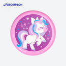 迪卡侬（DECATHLON）飞盘儿童软可回旋手抛好玩亲子耐咬独角兽派对-4909973