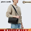 PIERRE CARDIN【高端奢品】2025新款男士单肩包商务休闲通勤多功能运动斜挎包男 黑色