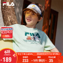 FILA【竹林多彩T】斐乐童装儿童抗菌短袖T恤2025年夏季男女童上衣