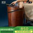 瑶妹泡脚桶木桶过膝洗脚足浴盆自动加热高深智能按摩养生桶母亲节礼物