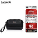 新秀丽（Samsonite）男士手拿包时尚休闲商务手包 送老公送男友 UB1*09005黑色