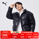 彪马（PUMA）加厚隔冷保暖轻盈短款棉服男秋冬运动休闲上衣外套687432 黑色-01 M (175/96A)