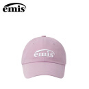 EMIS帽子经典棒球帽防晒鸭舌帽时尚洋气百搭软顶休闲帽子 浅紫色