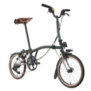 BROMPTON扶摇 联名款brompton x bbc英国小布折叠自行车P Line12速M把单车 bbc联名款 【M12L】 16英寸