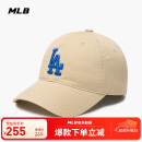 MLB帽子男女软顶棒球帽虞书欣明星同款运动鸭舌帽3ACP6601N-07BGS-F