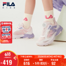 FILA斐乐童鞋儿童运动鞋2025夏季中大童男女太空舱透气跑步鞋