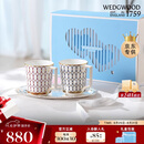 WEDGWOOD威基伍德马克杯金粉年华礼盒对杯送礼礼物