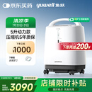 鱼跃（Yuwell）制氧机医用吸氧机家用老人氧气机5L升大流量9F-5BW国家补贴