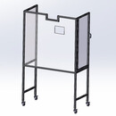 定做单开门机械手防护