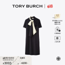 Tory Burch 汤丽柏琦 【线上专享】经典款女装 衬衫连衣裙 63205 中调海军蓝/象牙白 480 160/84A S