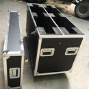 冠舟（GUANZHOU）定做55寸液晶屏电视机航空箱定制65寸显示器75寸运输铝合金包装箱 黑色 非终价格