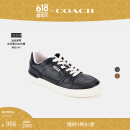 蔻驰（COACH）男士男鞋CITYSOLE运动鞋板鞋平底鞋日常休闲舒适百搭 黑色 42