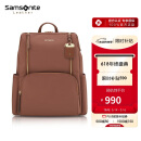 新秀丽（Samsonite）时尚包包女包女士双肩包背包电脑包书包礼物送女友 TL3浓郁锈色