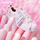 smilerepublic【宋亚轩同款】蓝粉小香风厚底帆布鞋百搭休闲鞋节日礼物情侣鞋 36