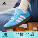 adidas T头鞋 VL COURT复古板鞋德训鞋男女阿迪达斯轻运动   蓝色/亮白/树脂黄   37