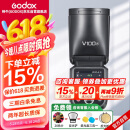 神牛【旗舰新品】V100F触屏机顶闪光灯高速同步TTL锂电池热靴灯口袋灯外拍便携婚礼摄影灯 富士版