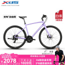 喜德盛【门店提车】平把公路车极速380油压碟刹24速变速X6铝合金 薰衣草紫 420mm