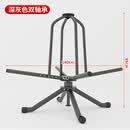 地暖放管器架子地热放管架地暖管放管器轴pe管放管架地暖放管轴承 深灰色双轴承